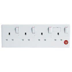 Dencon 4 Switched Sockets ADP