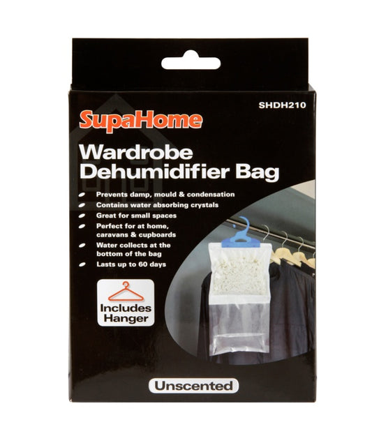 Sac déshumidificateur pour garde-robe SupaHome