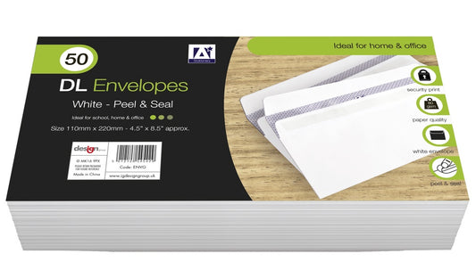 Anker DL Peel & Seal Envelopes