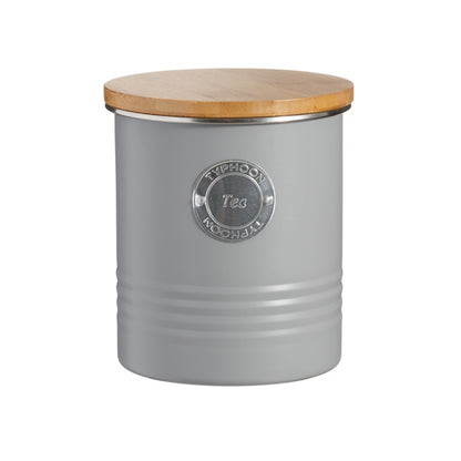Typhoon Living Tea Canister – Grey