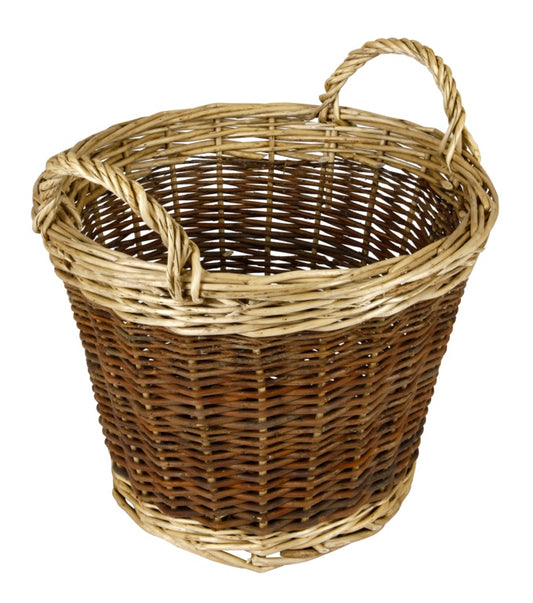 Hearth & Home Two Tone Log Basket