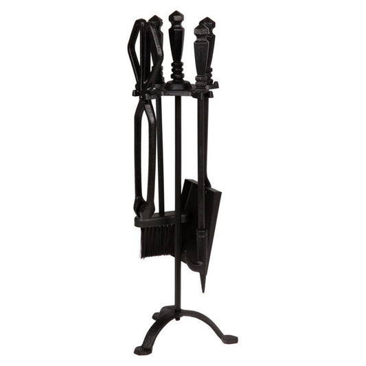 Ensemble de temples compagnon noir Hearth &amp; Home, 5 pièces