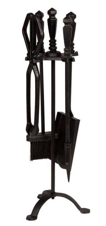 Ensemble de temples compagnon noir Hearth &amp; Home, 5 pièces