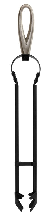 Hearth & Home Black Companion Set With Pewter Handles 5 Piece 24"