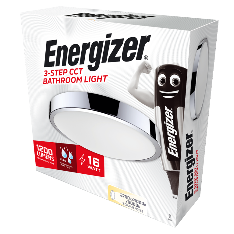 Energizer IP44 CCT Bathroom Light