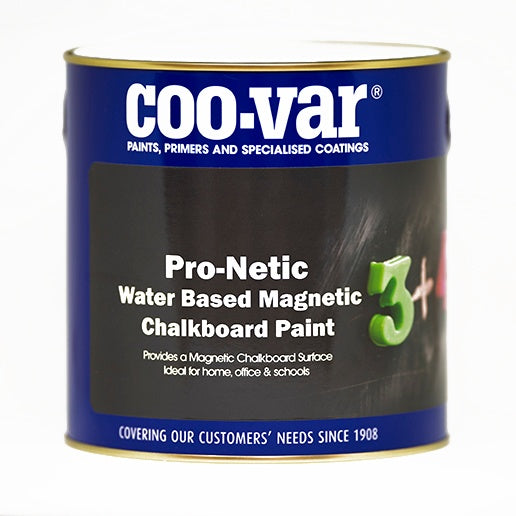 Coo-Var ProNetic Water Based Magnetic Chalk Board Paint