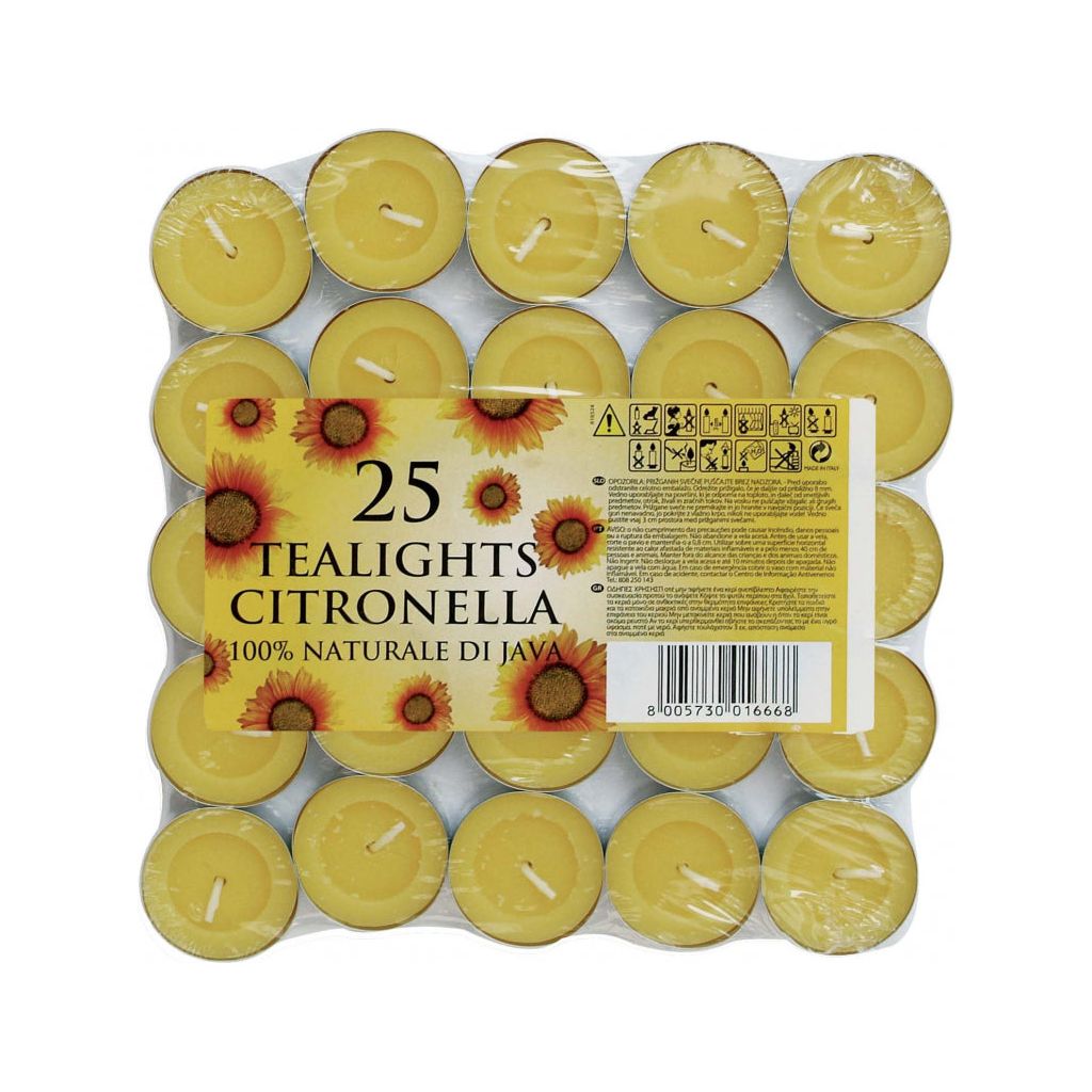 Pack de 25 velas de té de Price's Candles