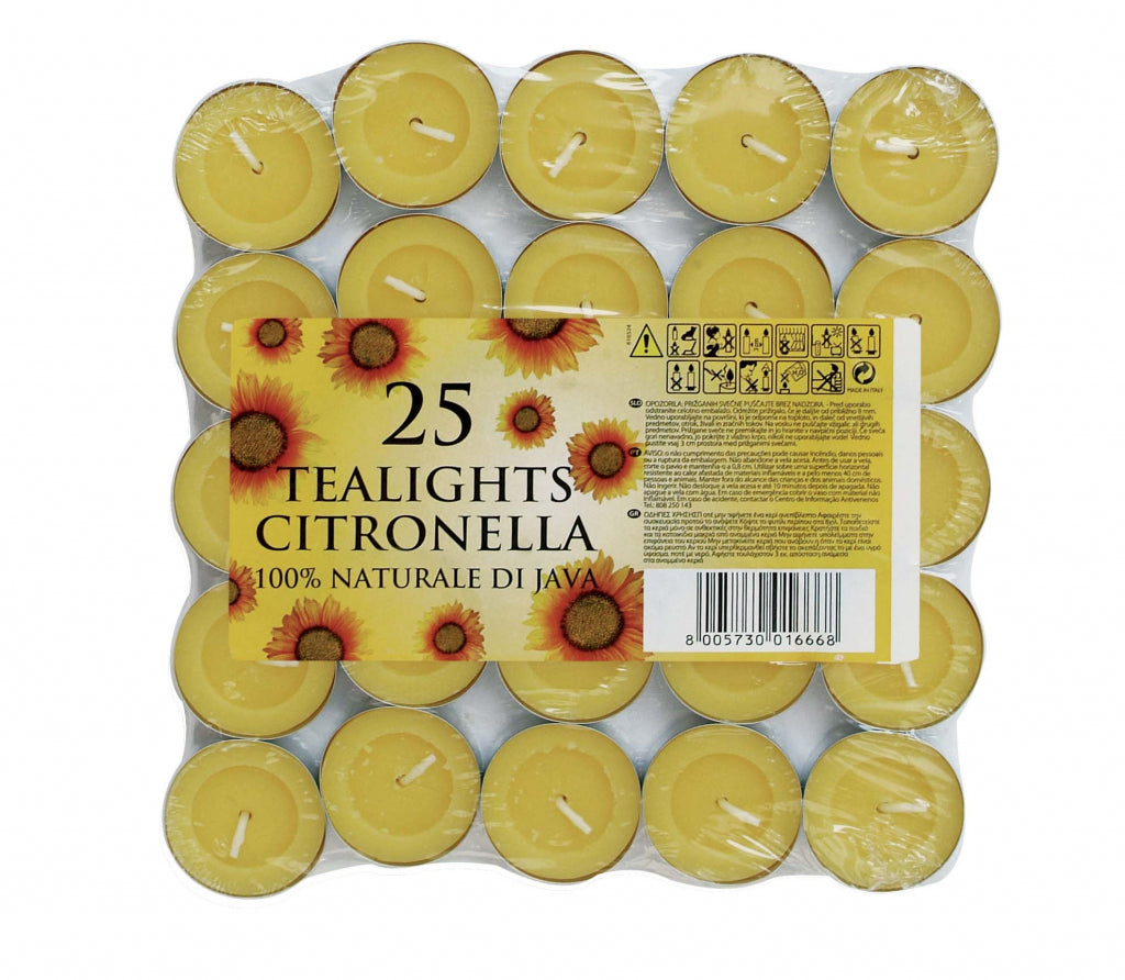 Pack de 25 velas de té de Price's Candles