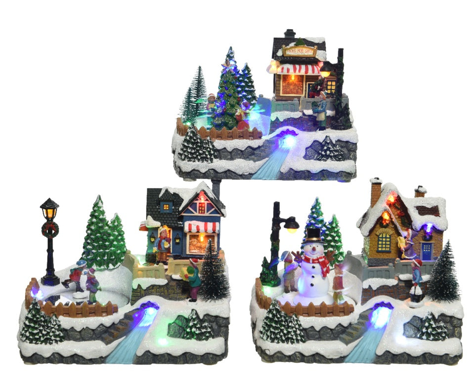 Kaemingk LED Winter Scenery