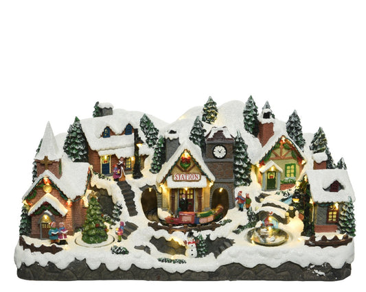 Kaemingk LED Winter Village Scene