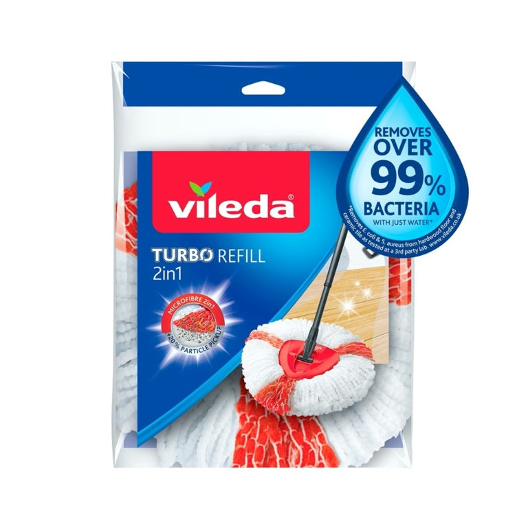 Vileda Turbo Recharge 2en1