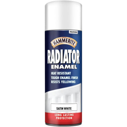 Hammerite Radiator Enamel 400ml Aerosol