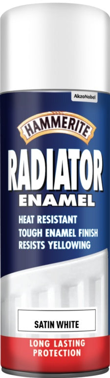 Hammerite Radiator Enamel 400ml Aerosol