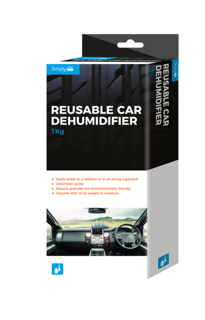 Déshumidificateur de voiture simplement réutilisable