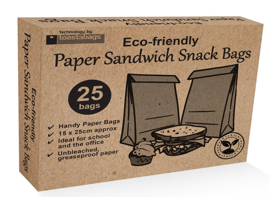 Planit Eco Friendly Paper Sandwich Bags