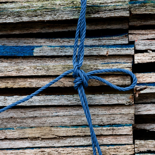 Corde à usage général Ambassador Mini Coil bleue 6 mm x 30 m