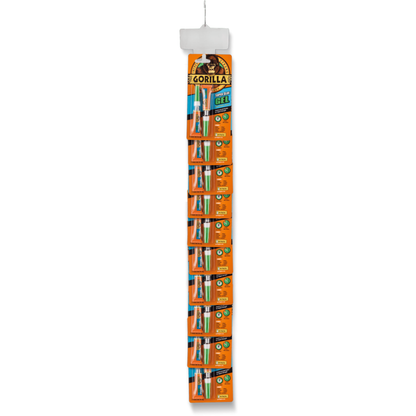 Gorilla Super Glue Gel 2 x 3gm 10 Piece Clip Strip