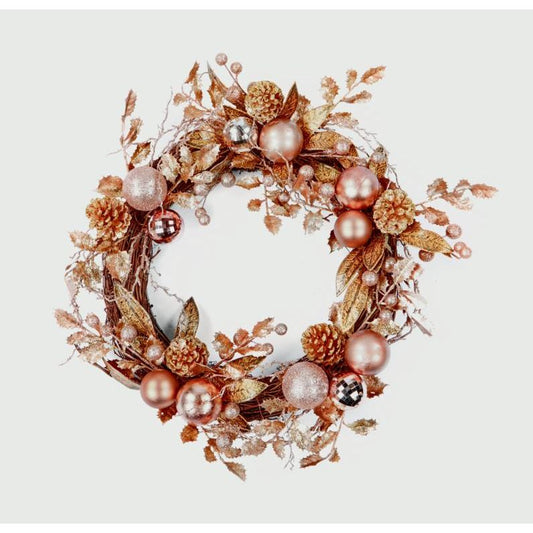 Premier Wreath With Baubles