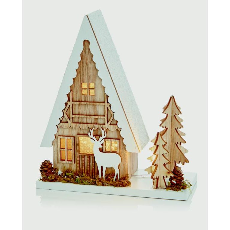 Premier Wooden Christmas House