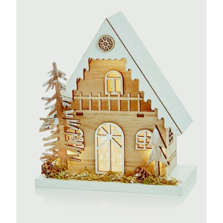 Premier Wooden Christmas House