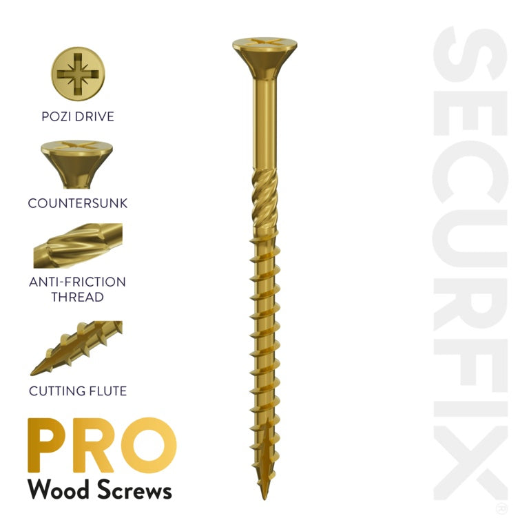 Securfix Pro Wood Screws