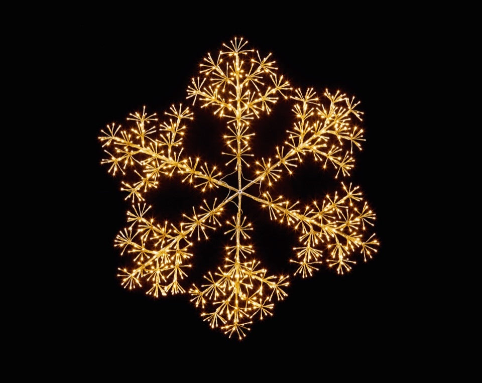 Premier Gold Starburst Snowflake