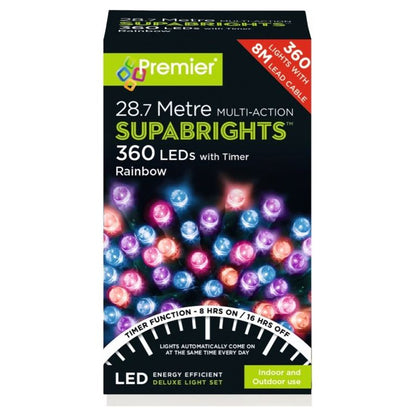 Premier 360 LED Multi Action Supabrights With Timer