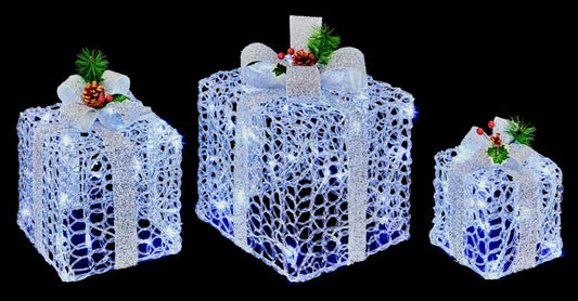 Premier Acrylic Parcels With Detachable Bows