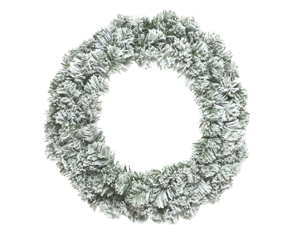 Kaemingk Snowy Imperial Wreath