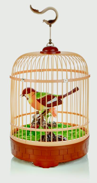 Premier Bird In Cage With Sound