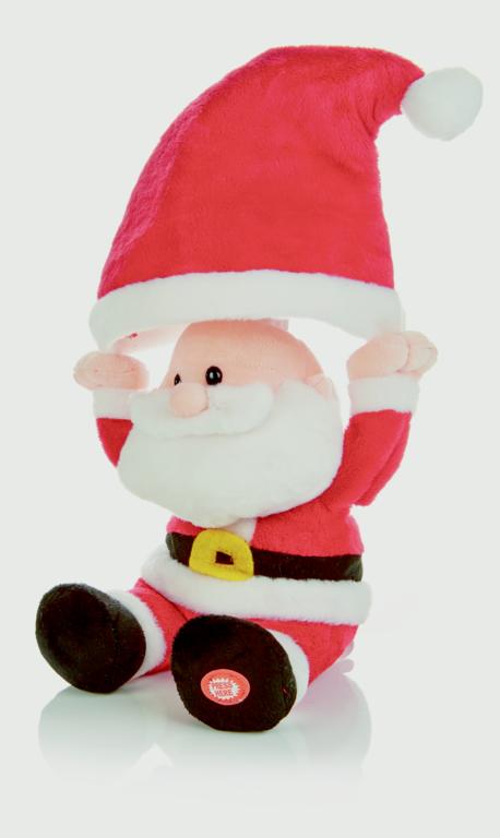 Premier Animated Singing Santa