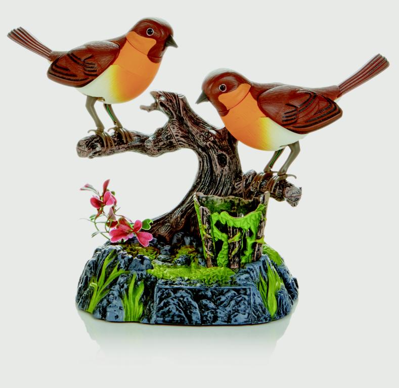 Premier Two Robins On Branch