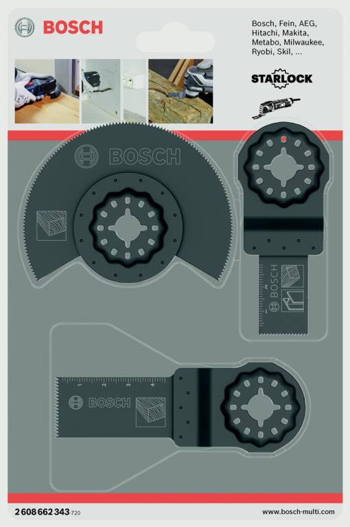 Bosch Starlock Wood And Metal Set