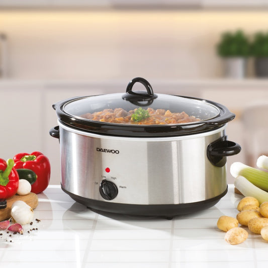 Daewoo Stainless Steel Slow Cooker