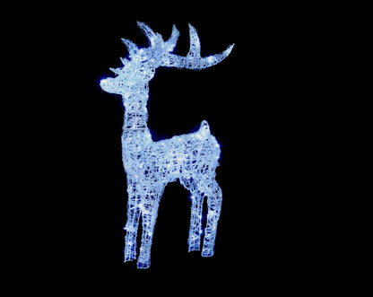 Premier Acrylic Reindeer 160 White LEDs