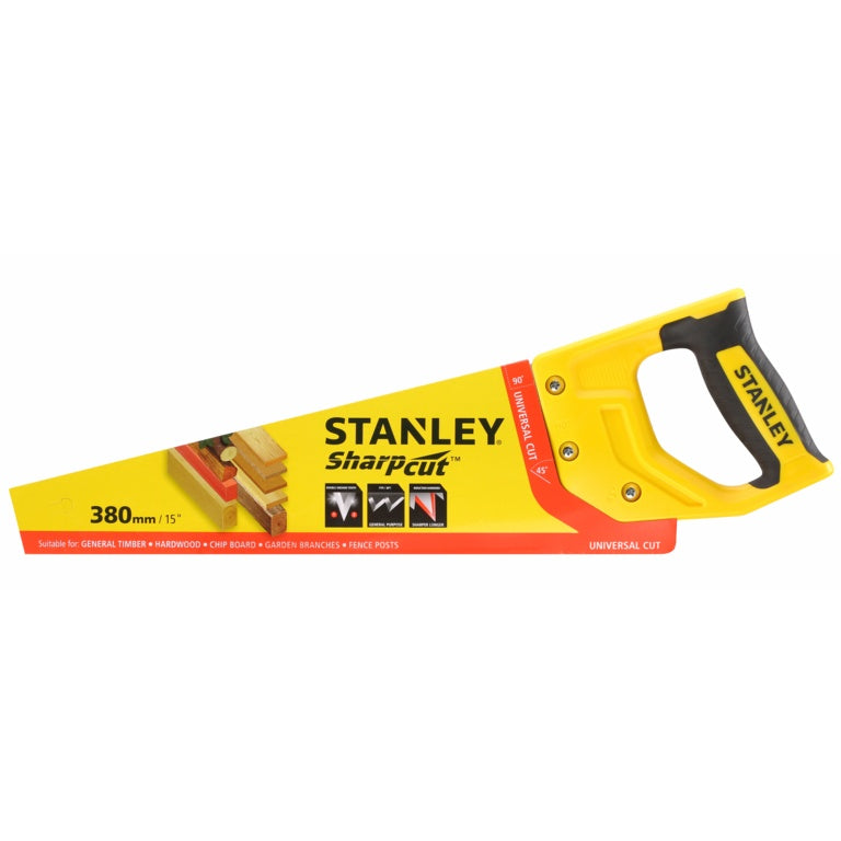 Stanley Universal Sharp Cut Saw 380mm/15"