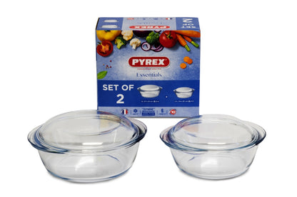 Pyrex Round Casserole Set 2 Piece