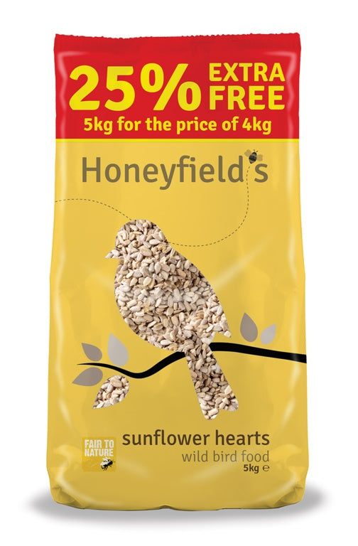 Honeyfield's Sunflower Hearts 5kg