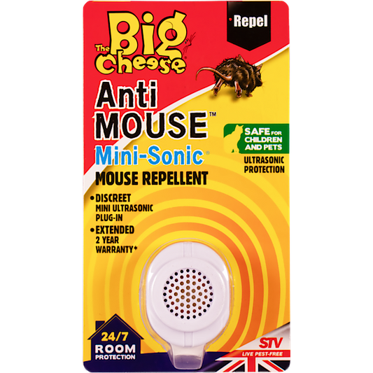 Repelente de ratones sónico The Big Cheese Anti Mouse Mini 