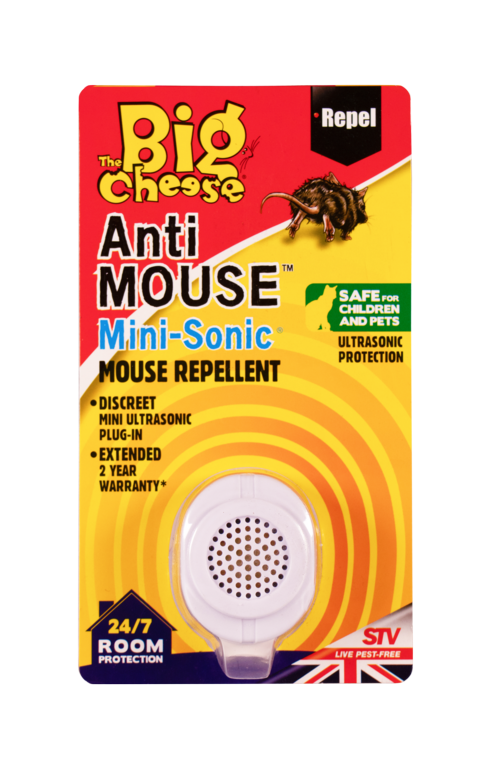 The Big Cheese Anti Mouse Mini répulsif sonique pour souris 