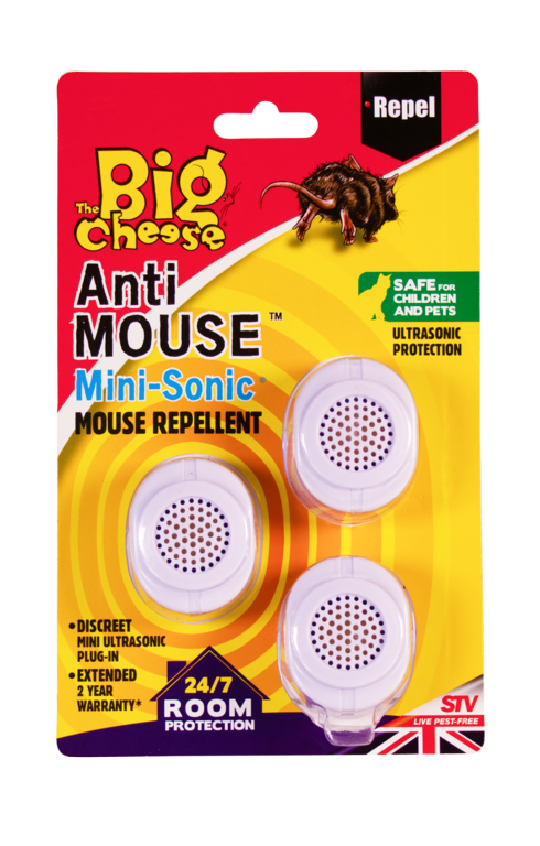 The Big Cheese Anti Mouse Mini Sonic Mouse Repellent