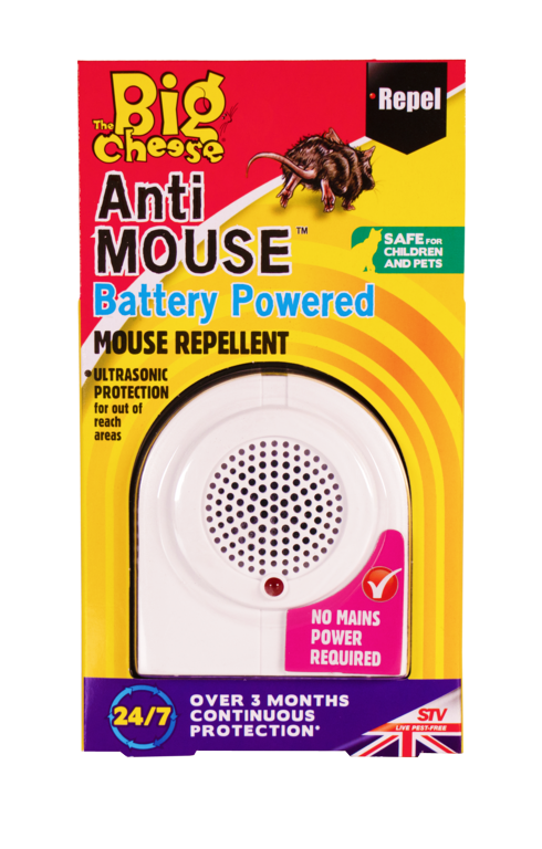 The Big Cheese Anti Mouse Battery Powered Mouse Repellent