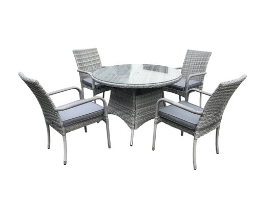 Pagoda Tuscany Round Dining Set