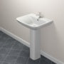 SP Space Saver Basin & Pedestal In A Box W: 550mm H: 855mm D: 445mm