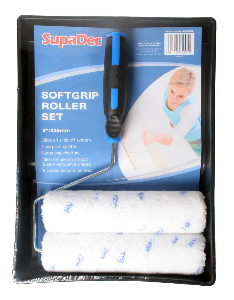 SupaDec Softgrip Roller Set