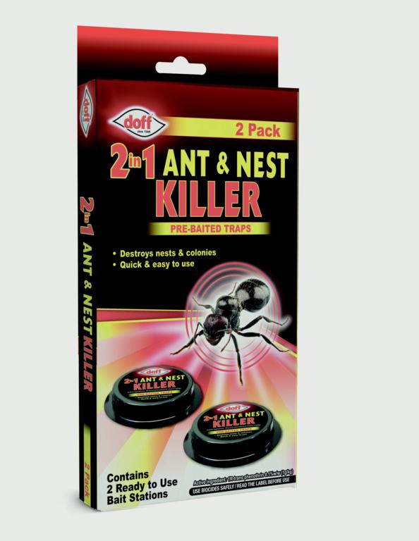 Doff 2 In 1 Ant & Nest Killer Bait Stations