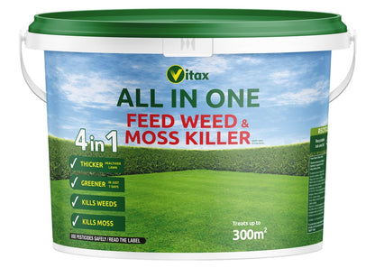 Vitax All In One Feed Weed & Moss Killer