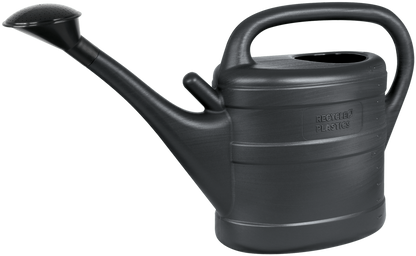 Green & Home 10L Recycled  Watering Can Anthracite