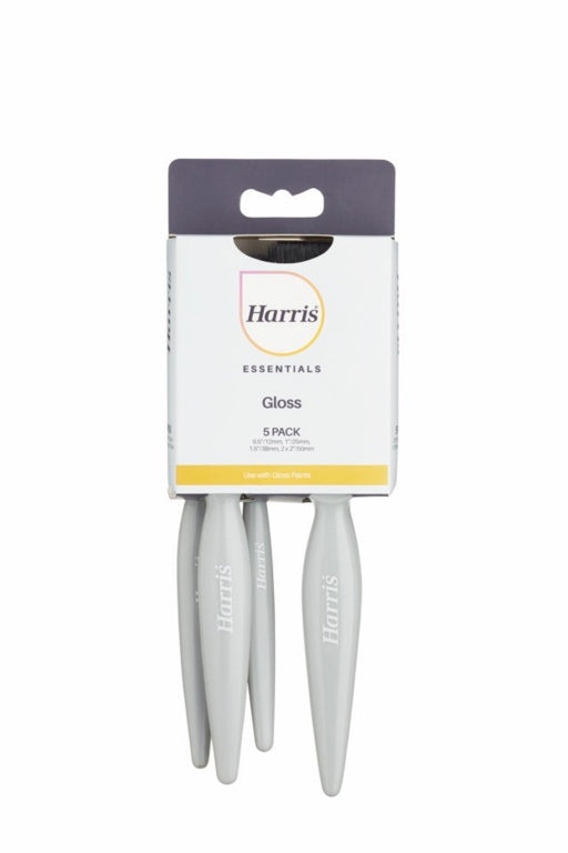 Harris Essentials Lot de 5 pinceaux brillants