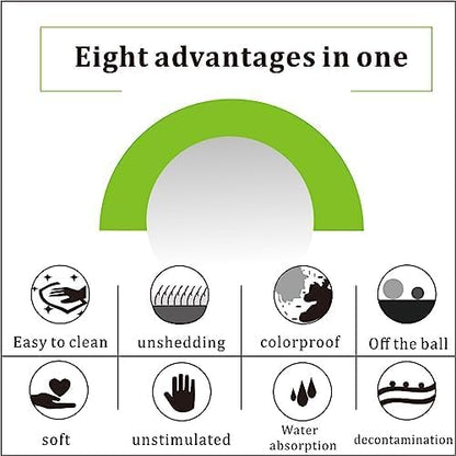 Nova Orange Chenile Noodle Wash Mitt